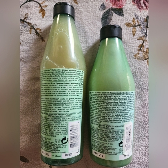 Redken Clean Maniac Micellar Clean-Touch Shampoo & Conditioner  *Discontinued* - Picture 2 of 2
